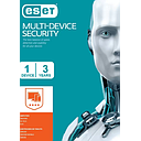 ESET MultiDevice Pack 3U - 1Y 2018 Key Card
