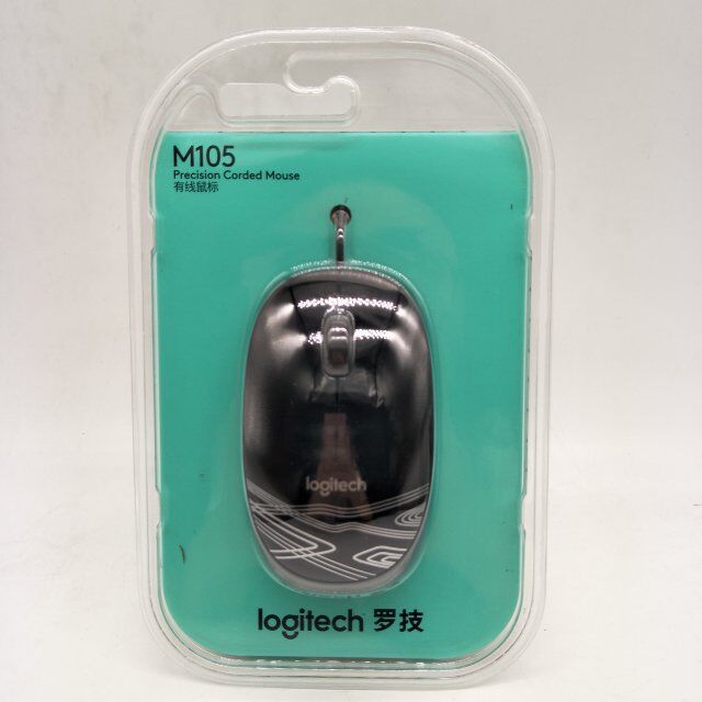 Logitech M-105 Wired Optical Mouse