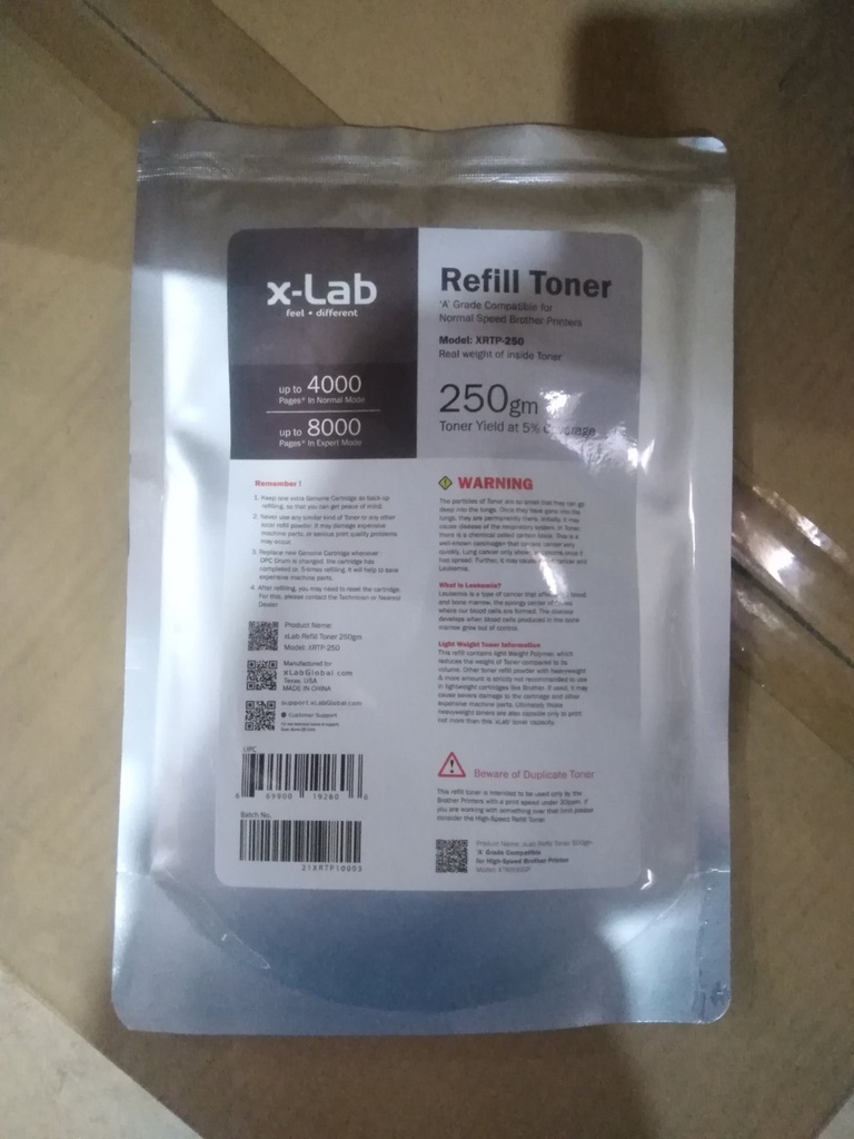 xLab XRTP-250 Toner Refill 250gm