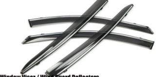 Window Deflector Visor Rain Sun Vent Cover